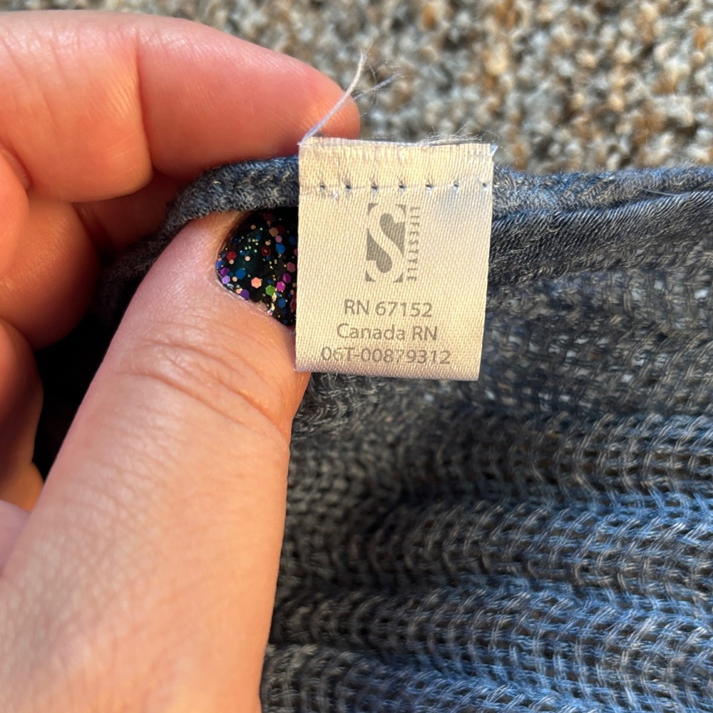 Gray Women's Scarf